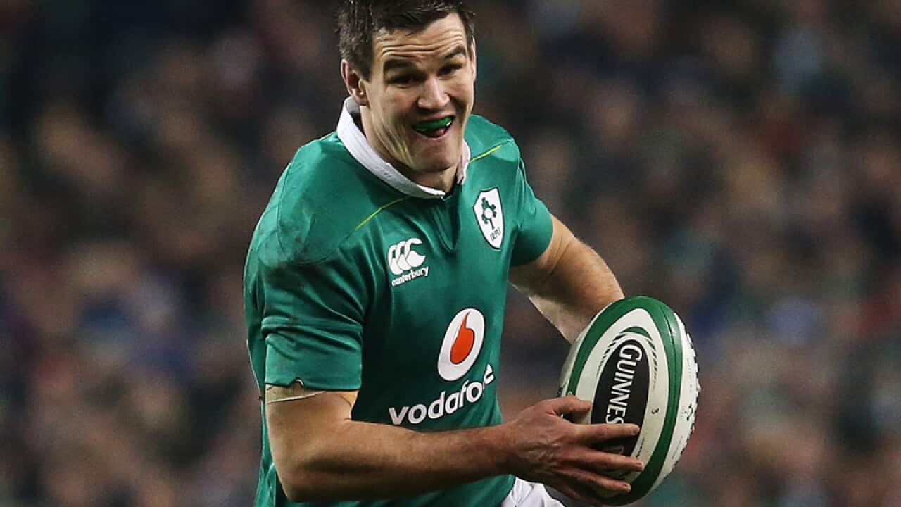Ireland's Johnny Sexton