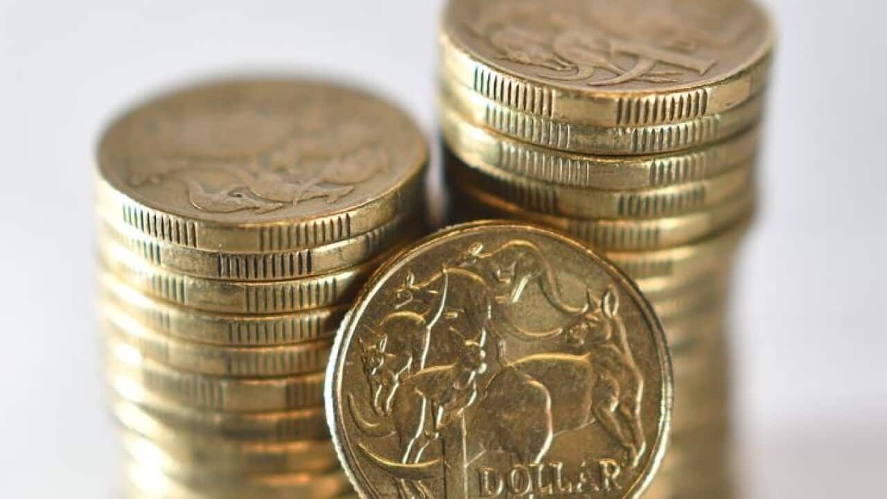 Australian dollars in Sydney