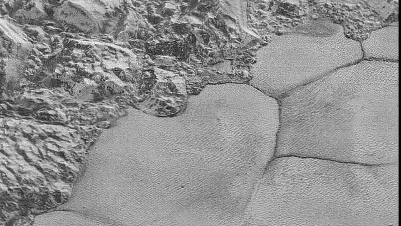 Dunes on Pluto