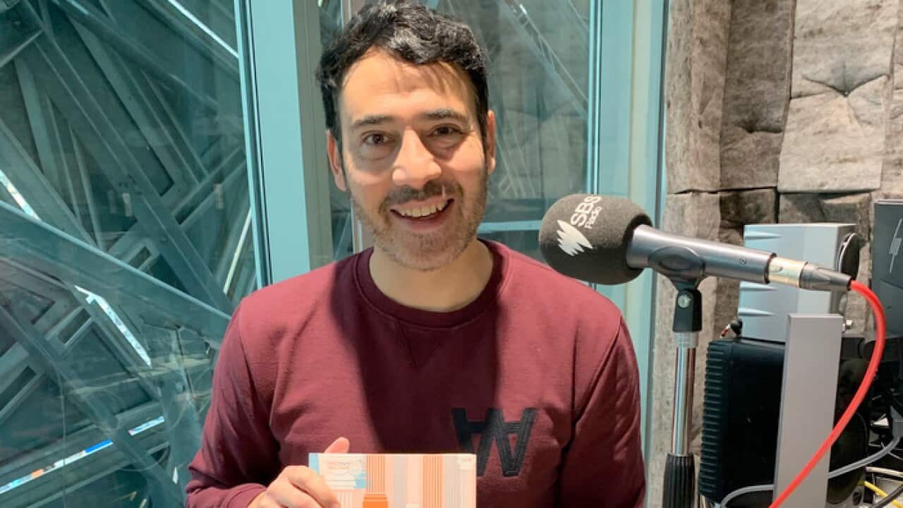 Travel writer Cristian Bonetto in our SBS Radio studios