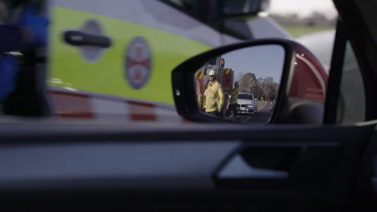 The rule also requires motorists to give way to any person on foot in the immediate area of the emergency vehicle. 