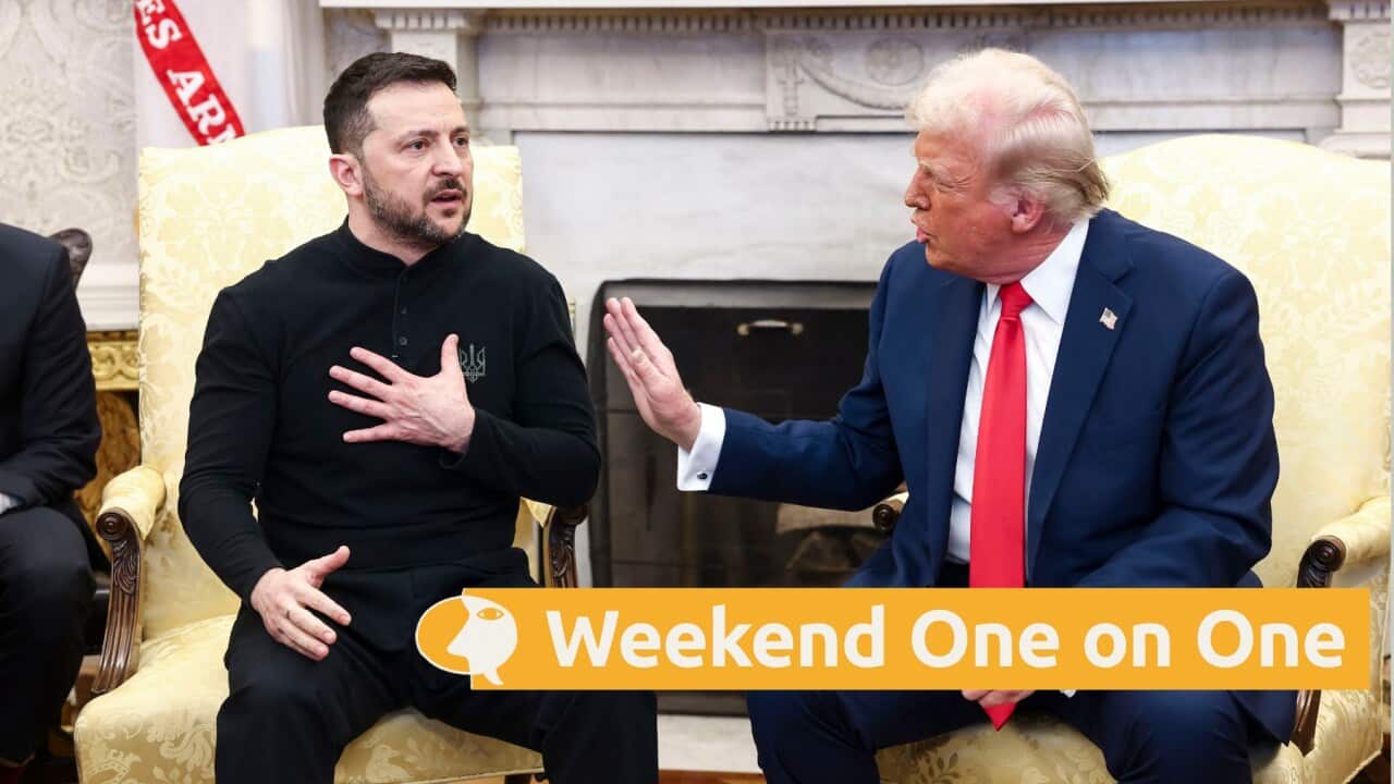 Presidents Zelenskyy and Trump arguing in the Oval Office (AAP).jpg