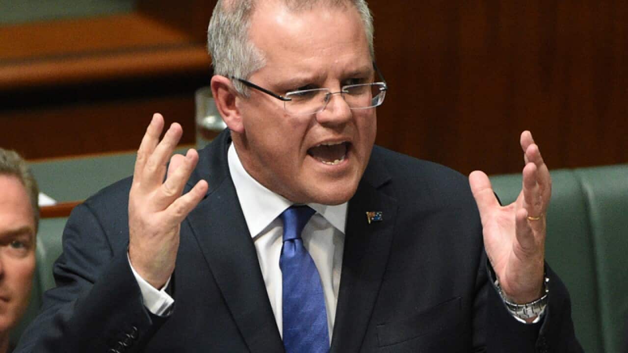 Treasurer Scott Morrison.