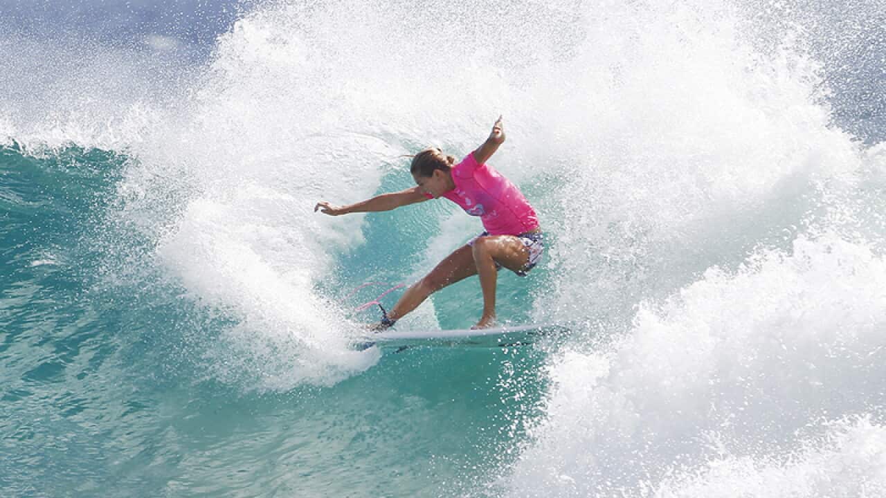 Australian surfer Stephanie Gilmore