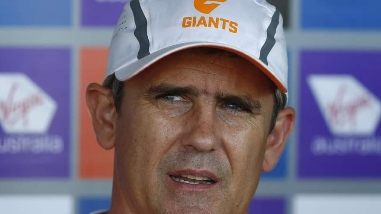 GWS Giants coach Leon Cameron