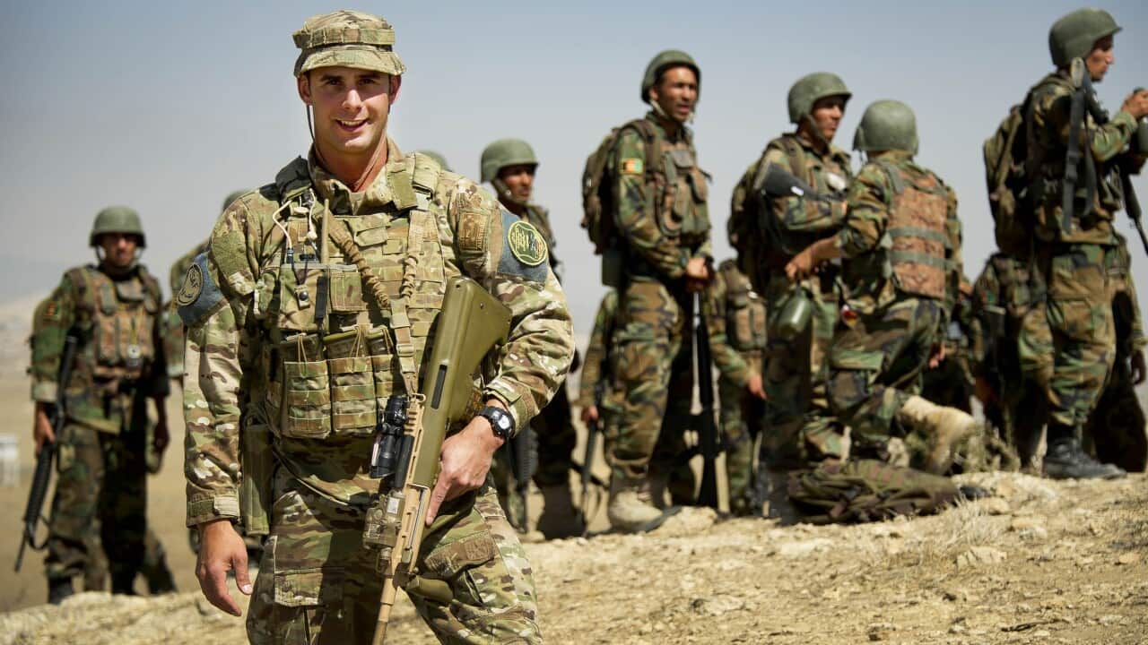 AUSTRALIA AFGHAN OFFICERS
