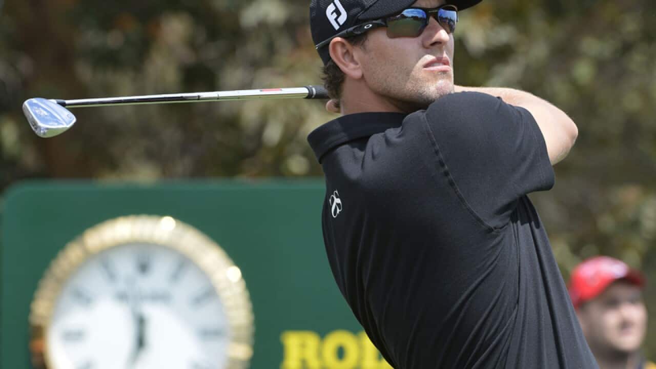 Australian golfer Adam Scott