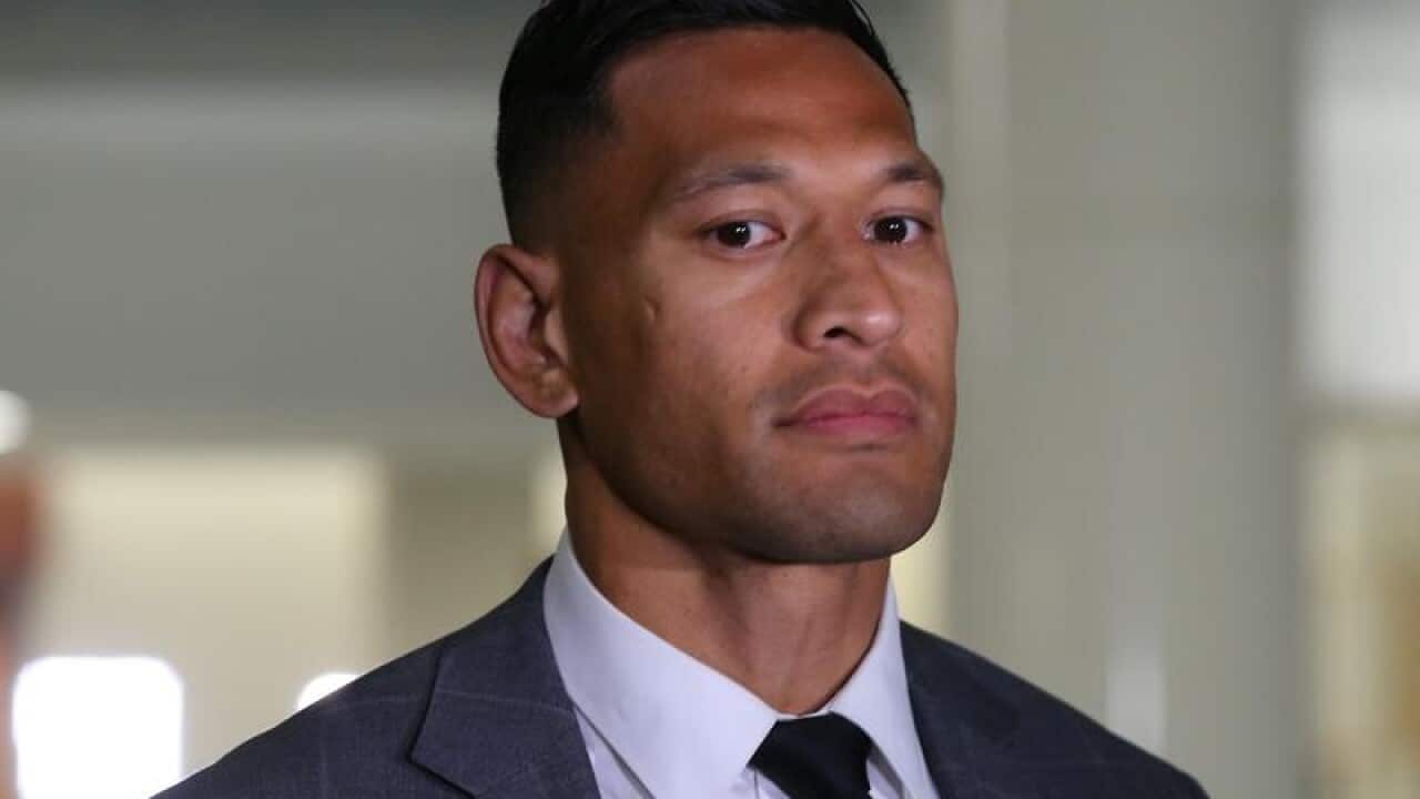 Israel Folau (file image)