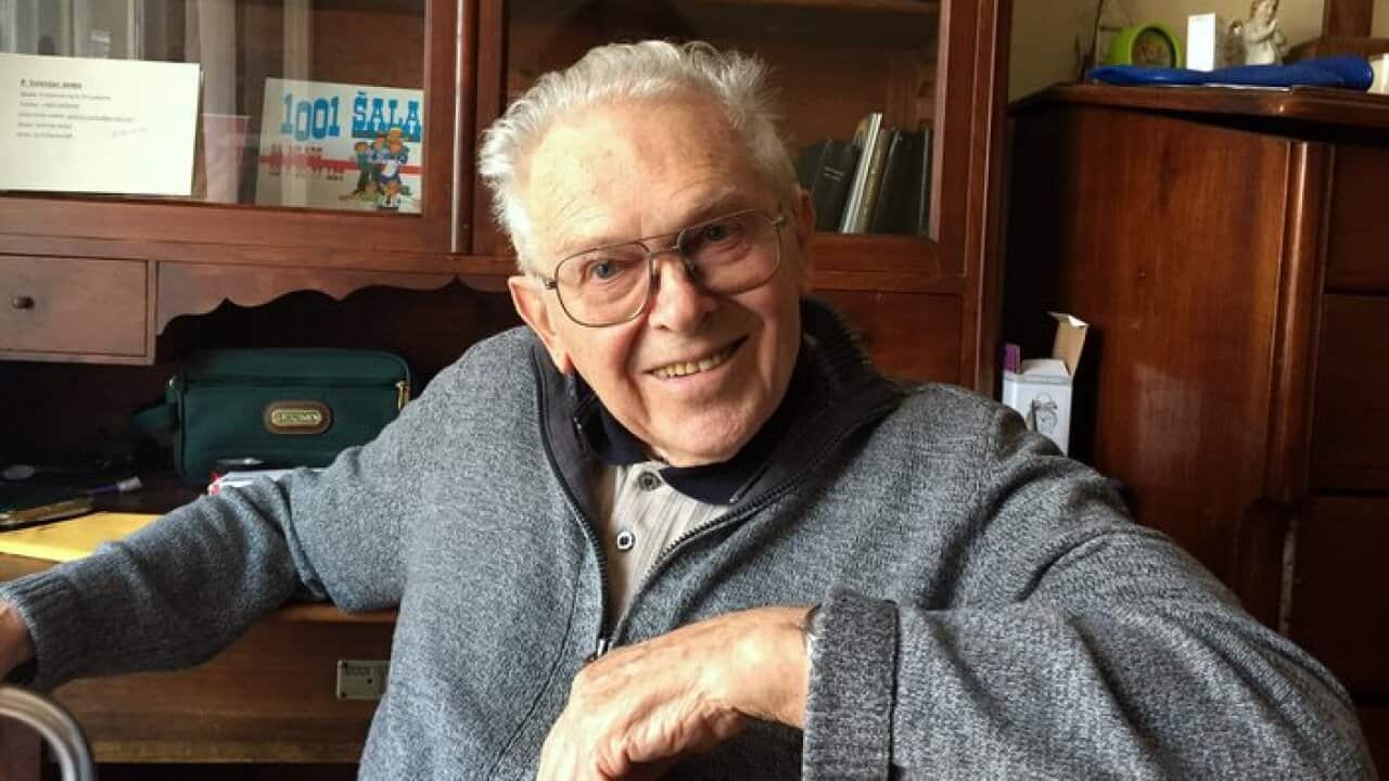 The late Fr. Valerijan Jenko, Ljubljana, August 2015