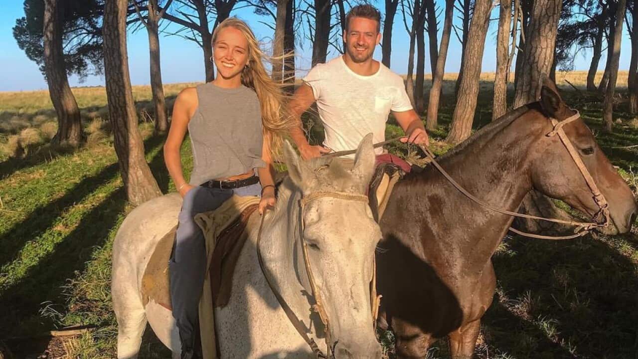 Malena LLambi y Lucas Rush