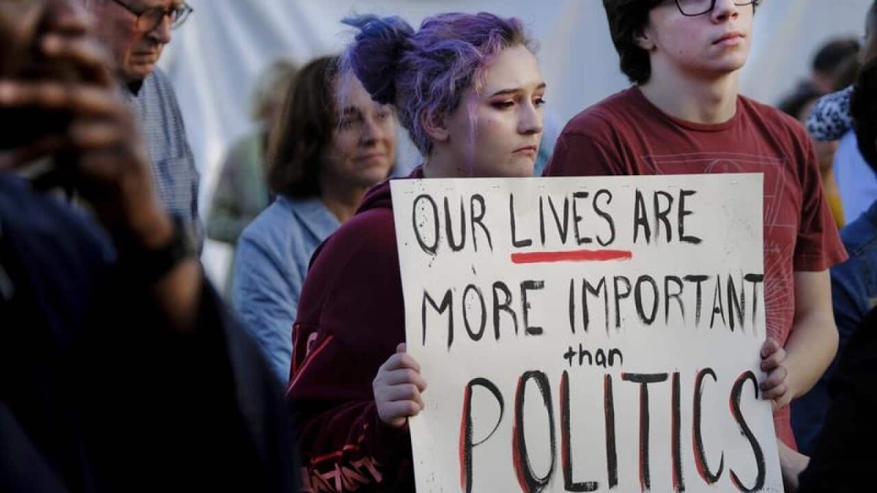 Teenagers are protesting after the latest US school shooting.