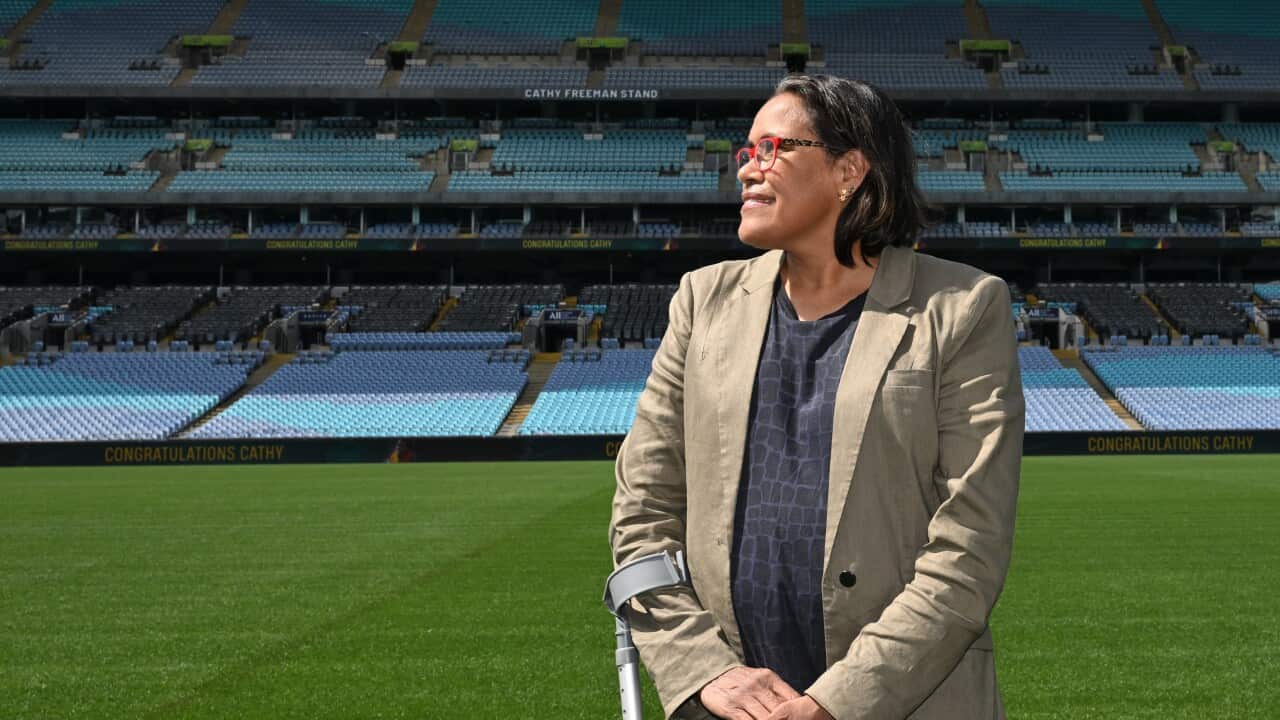 CATHY FREEMAN STAND LAUNCH