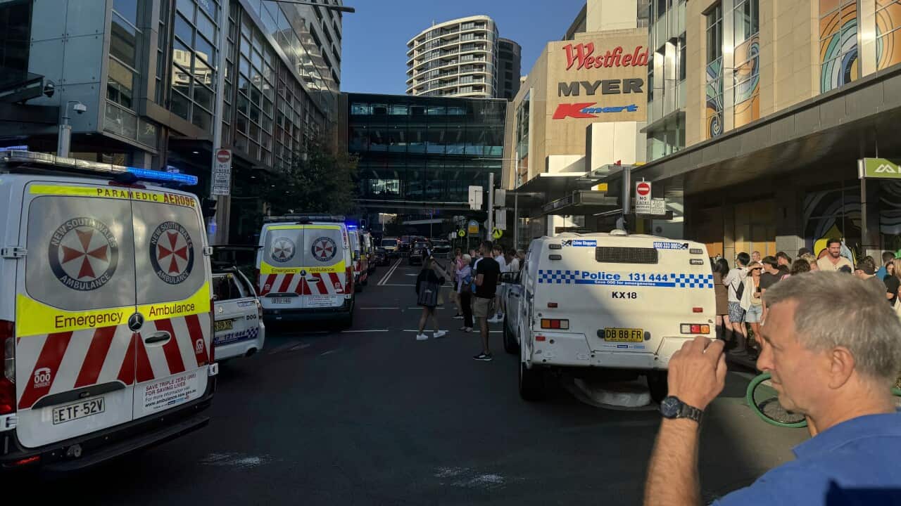 Westfields Bondi Junction after a critical incident with multiple casualties April 13, 2024 Photo Domenico Gentile SBS Italian.jpeg