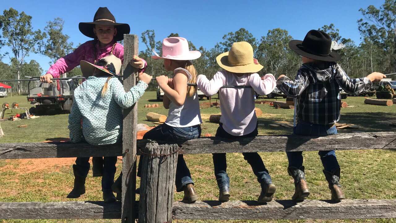 Rodeos are a family affair.