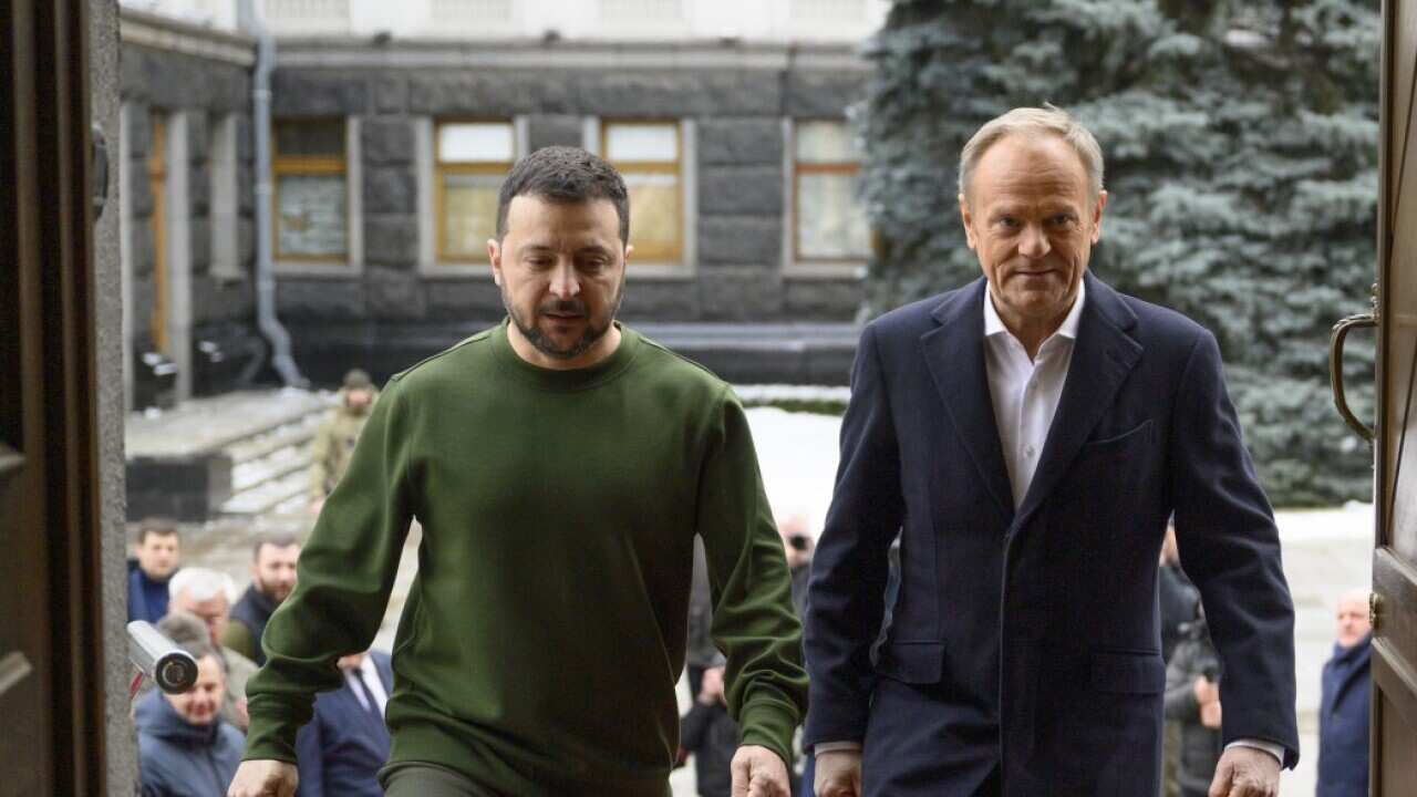 Прем’єр-міністр Польщі Дональд Туск під час спільного із президентом України.jpeg