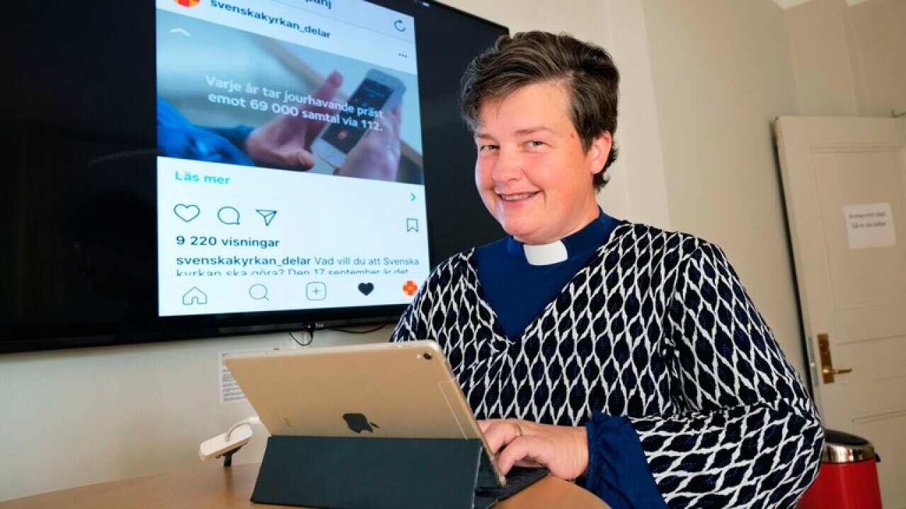 Charlotte is the Church of Sweden's first full-time online pastor.