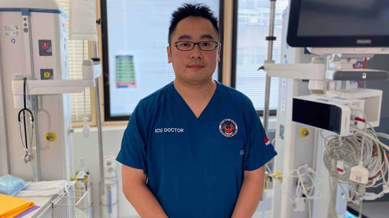 George Zhou is an intensive care doctor at Sydney's Westmead Hospital, which treated NSW's first coronavirus case.