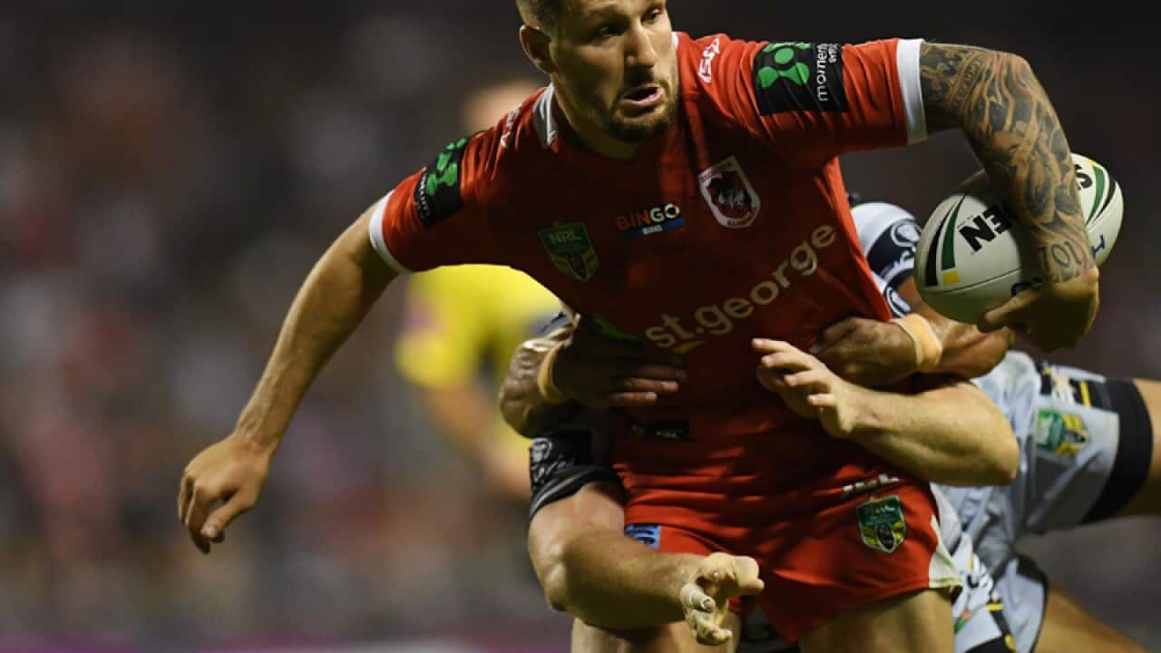 Gareth Widdop of the Dragons