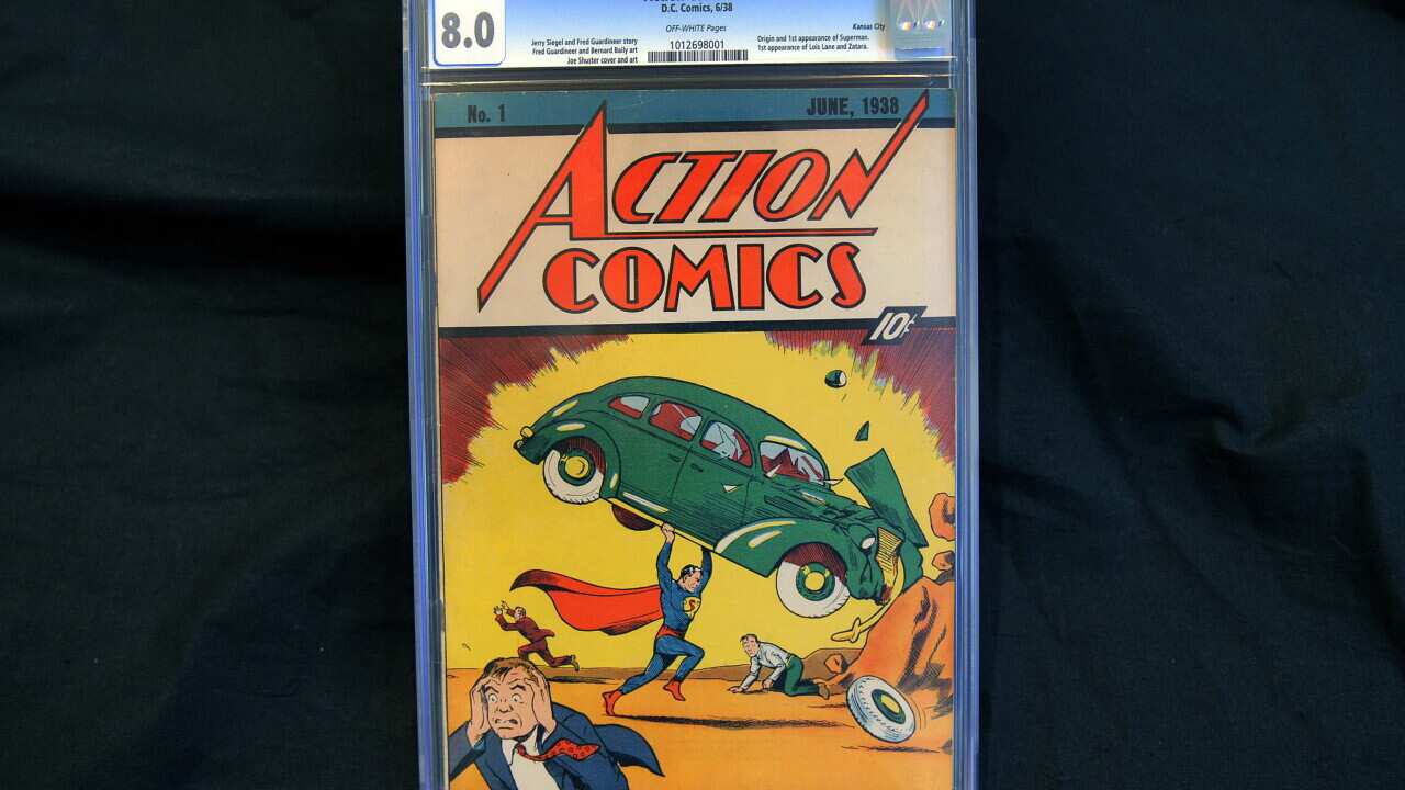 A US insurance executive is auctioning his collection of rare comic books