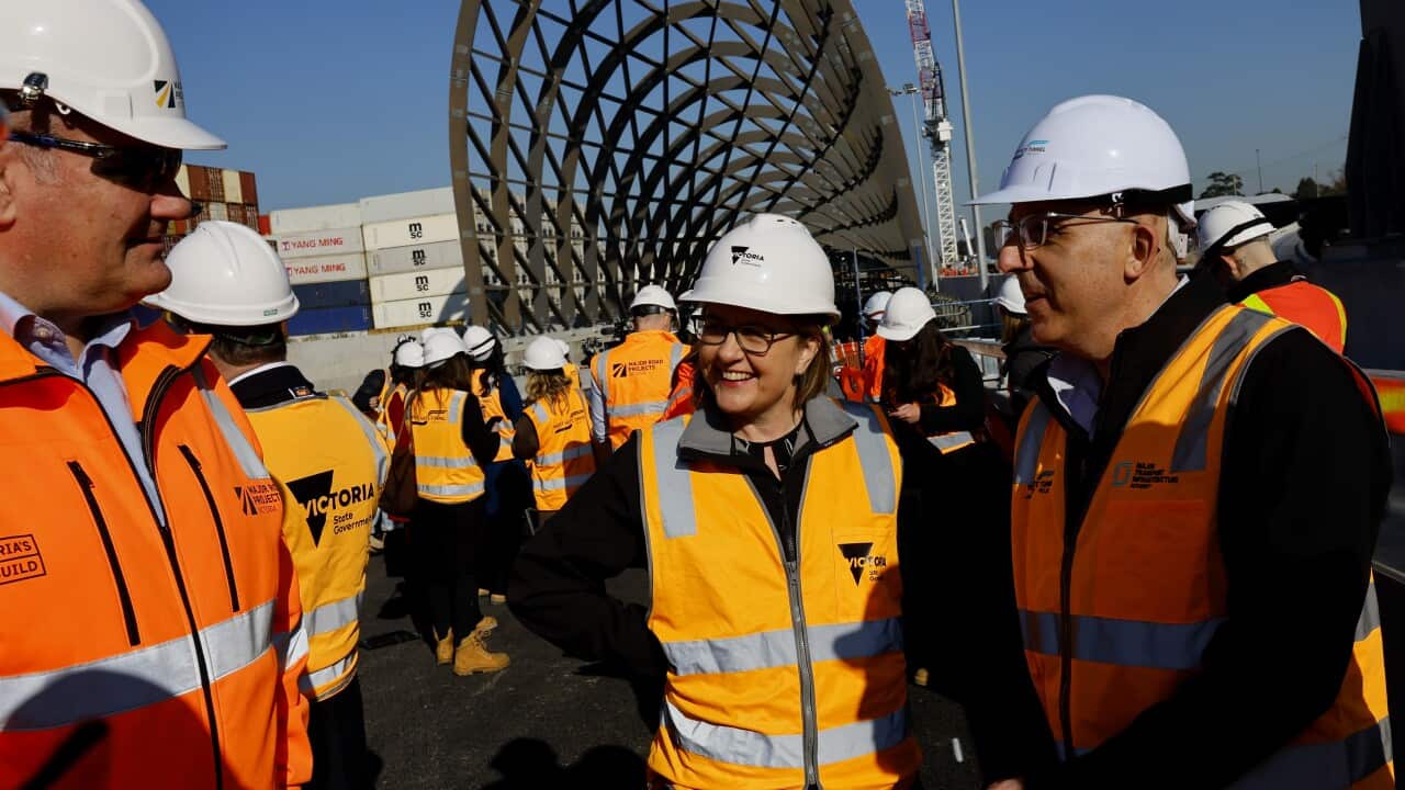 JACINTA ALLAN WEST GATE TUNNEL VISIT