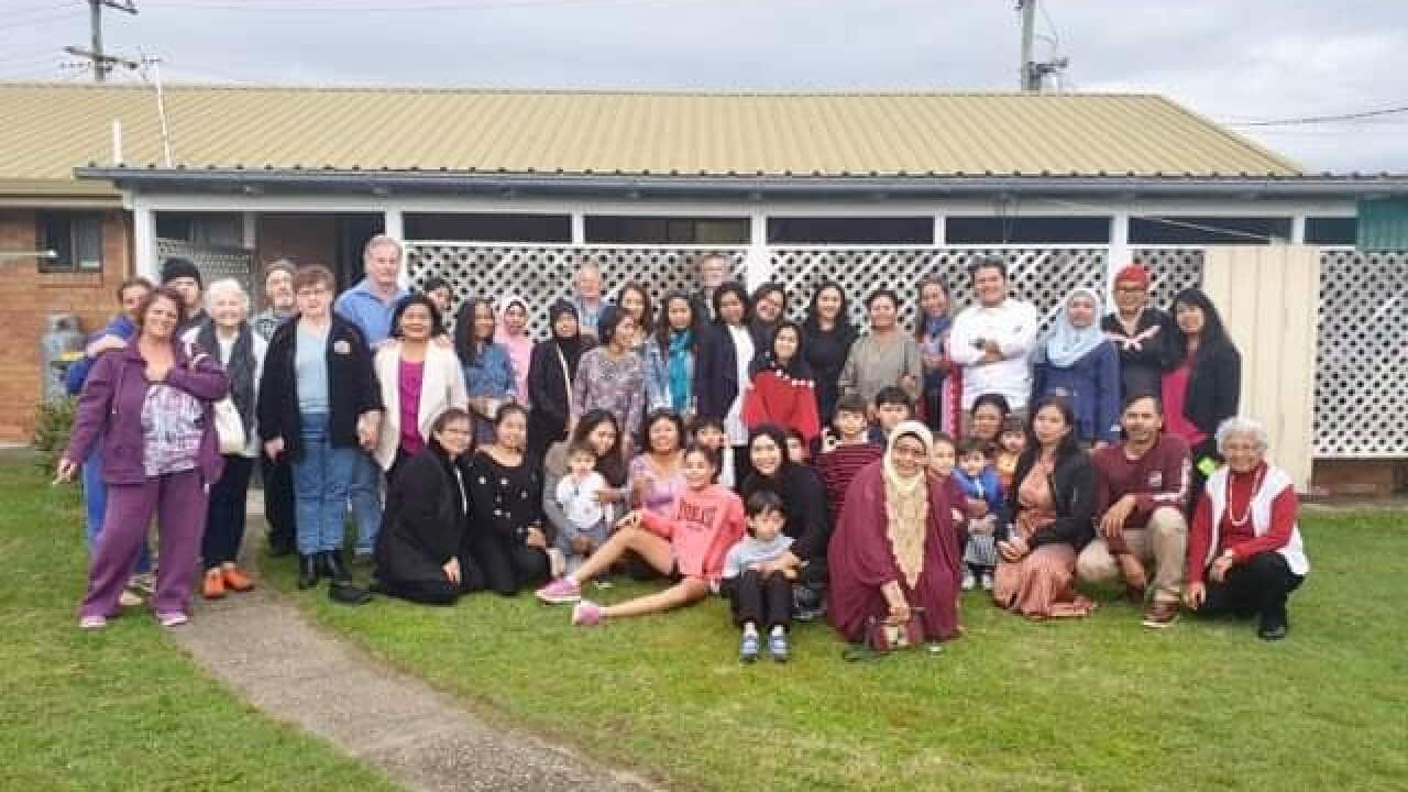 Caboolture community celebrating Eid Al-Fitr.