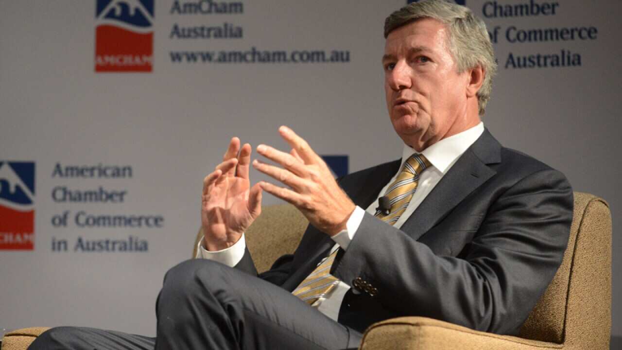 Coca-Cola Amatil Group Managing Director Terry Davis