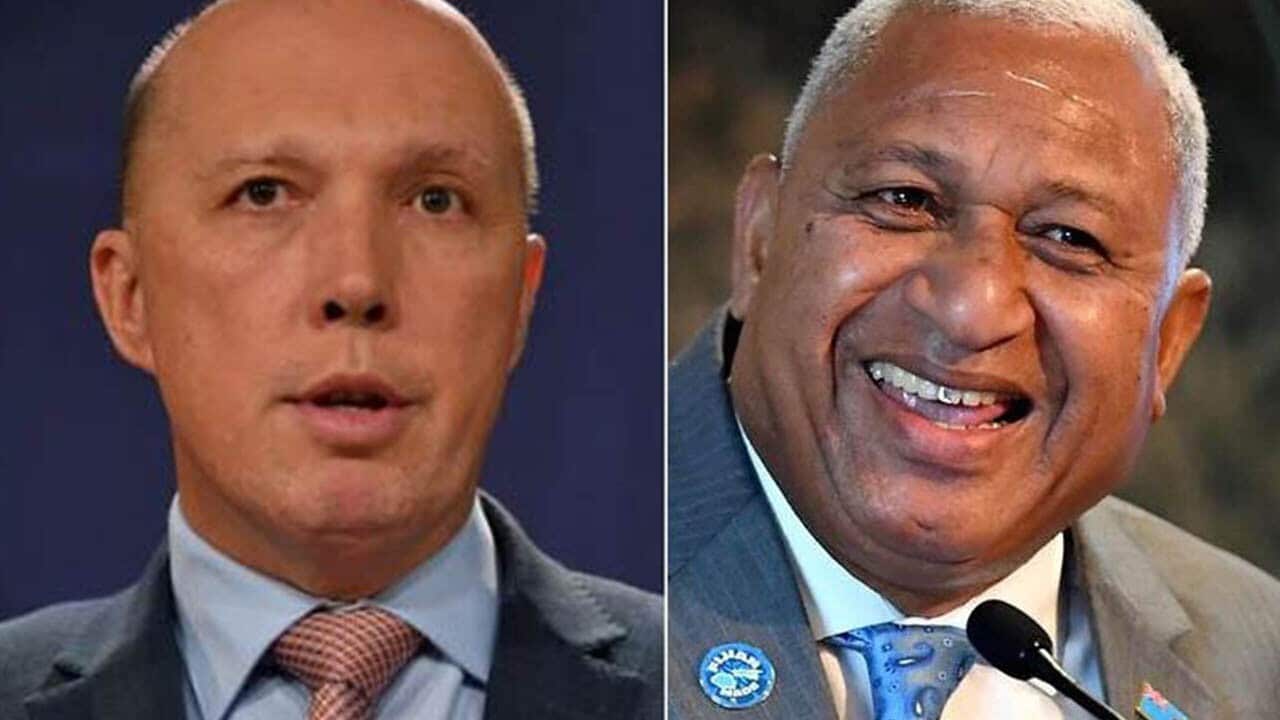 Fijian Prime Minister Frank Bainimarama.