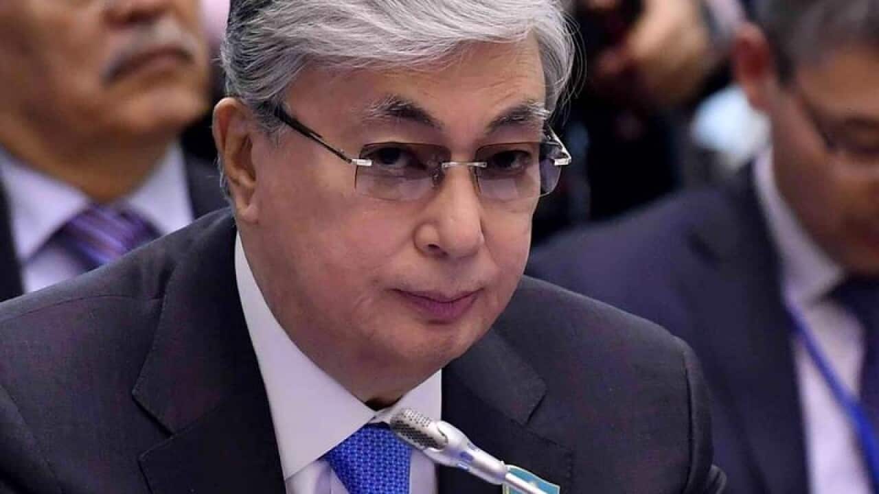 Senate speaker Kassym-Jomart Tokayev was appointed Kazakhstan's acting president.