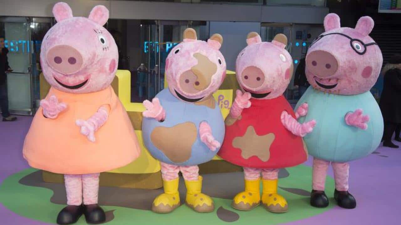 Peppa pig characters