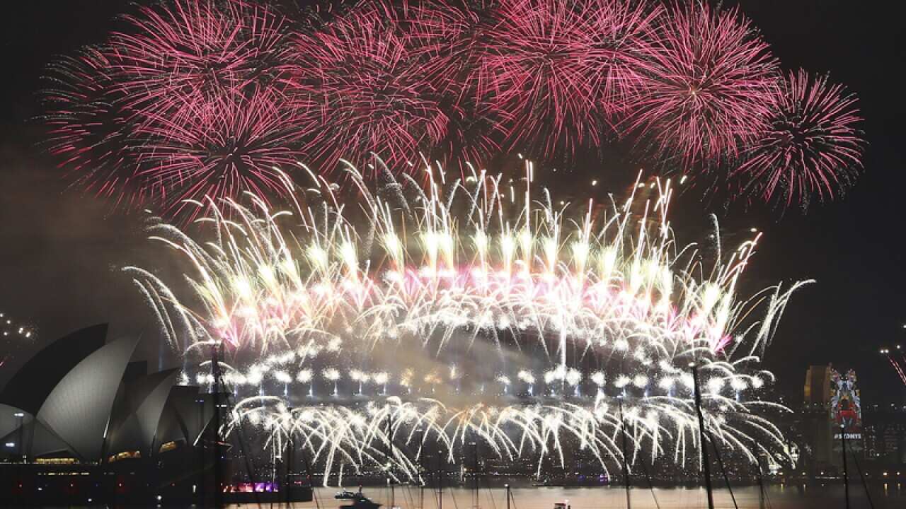 New Year's Eve fireworks display in Sydney