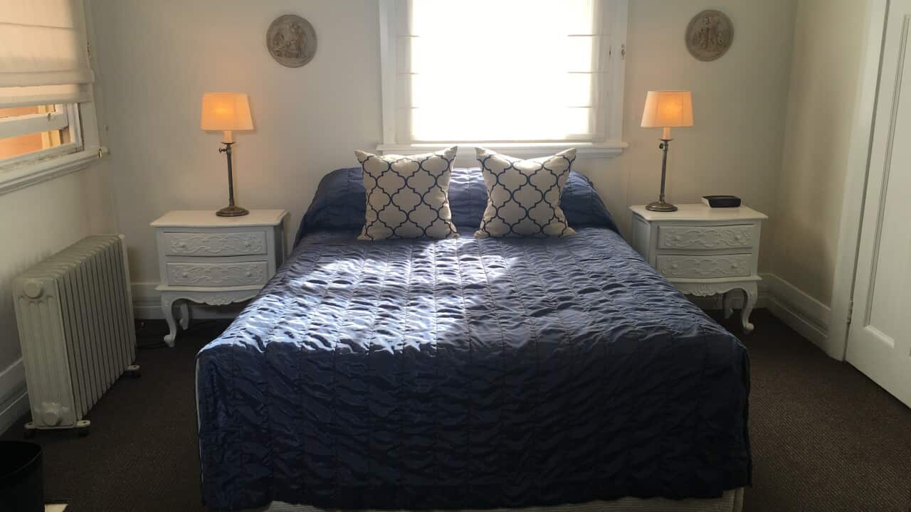 Room 25, The Russell Hotel: The backdrop for 'Free! Eternal Summer' episode down under. SBS 