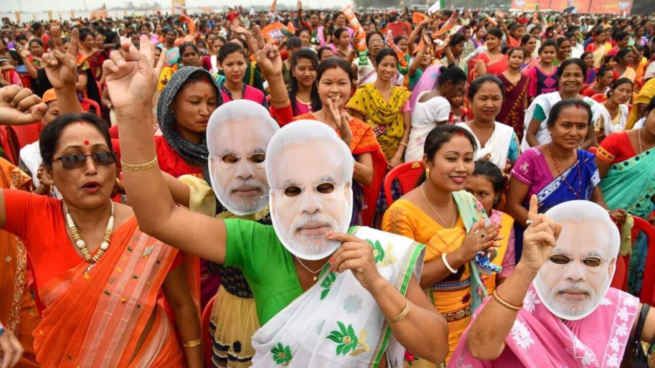 Narendra Modi masks