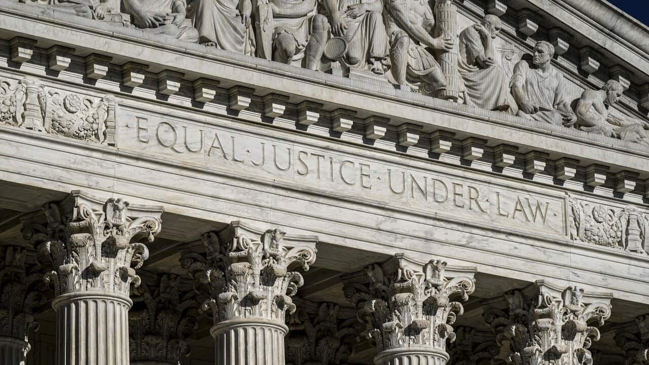 The Supreme Court in Washington DC.