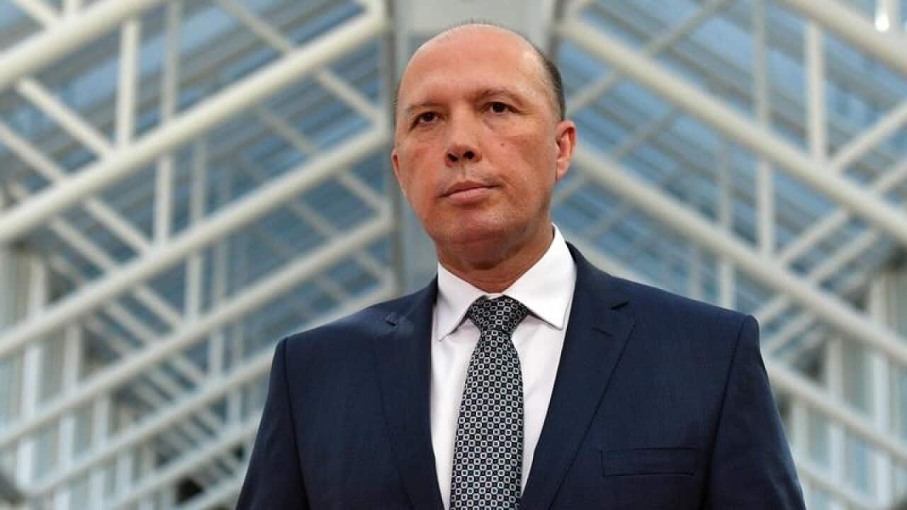 Minister for Home Affairs Peter Dutton