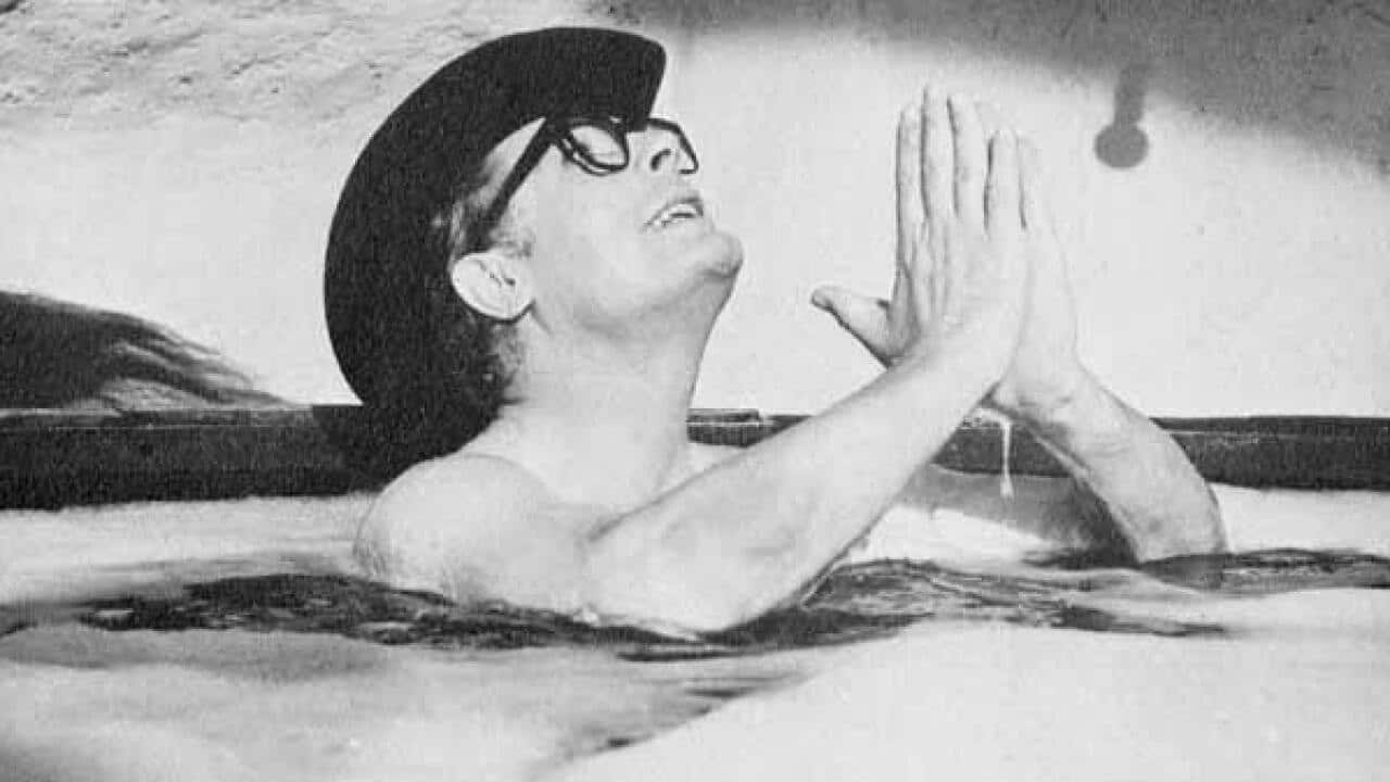 Marcello Mastroianni in "8 e 1/2"