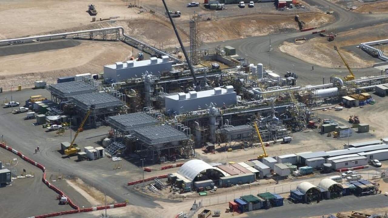 A Coal Seam Gas Central Processing Plant