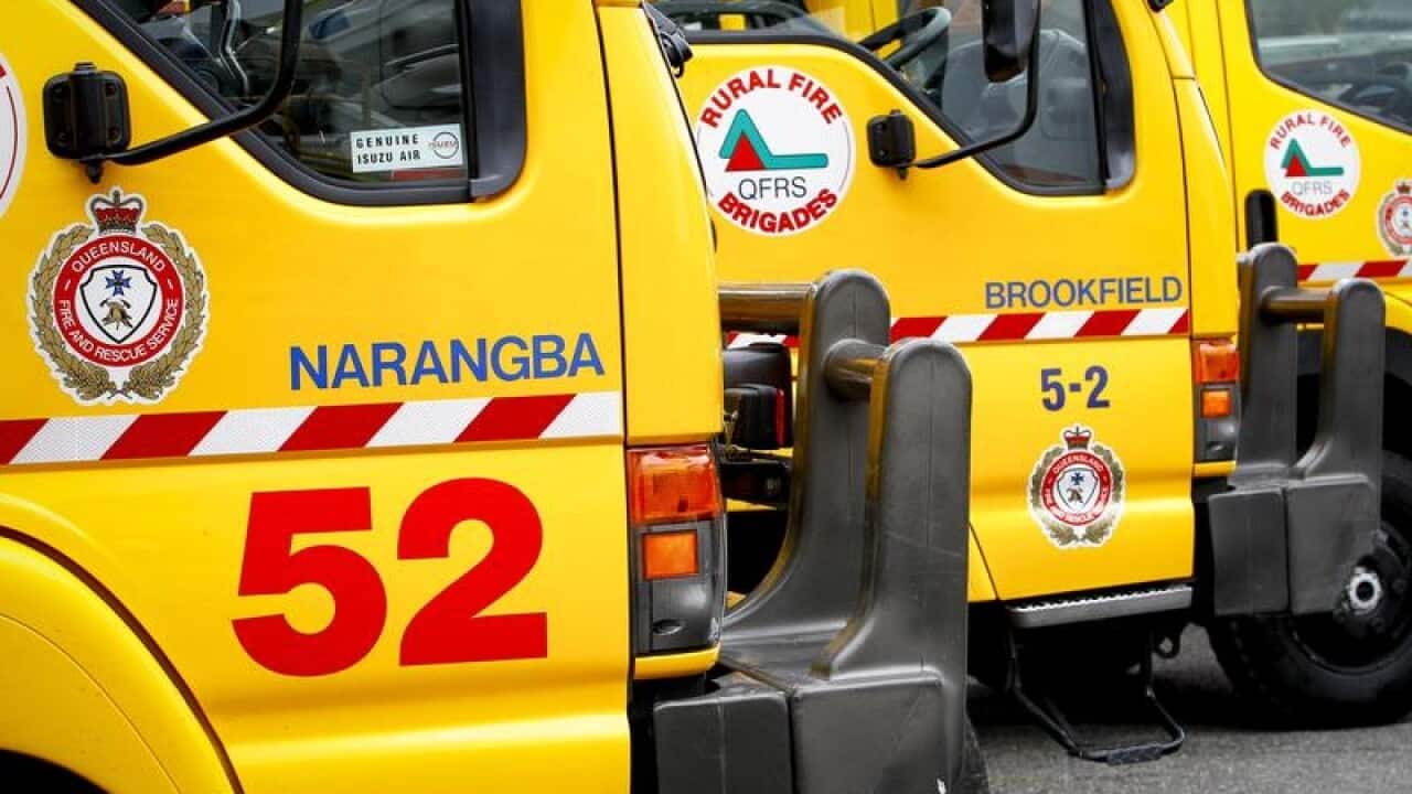 Queensland Fire & Rescue Service trucks