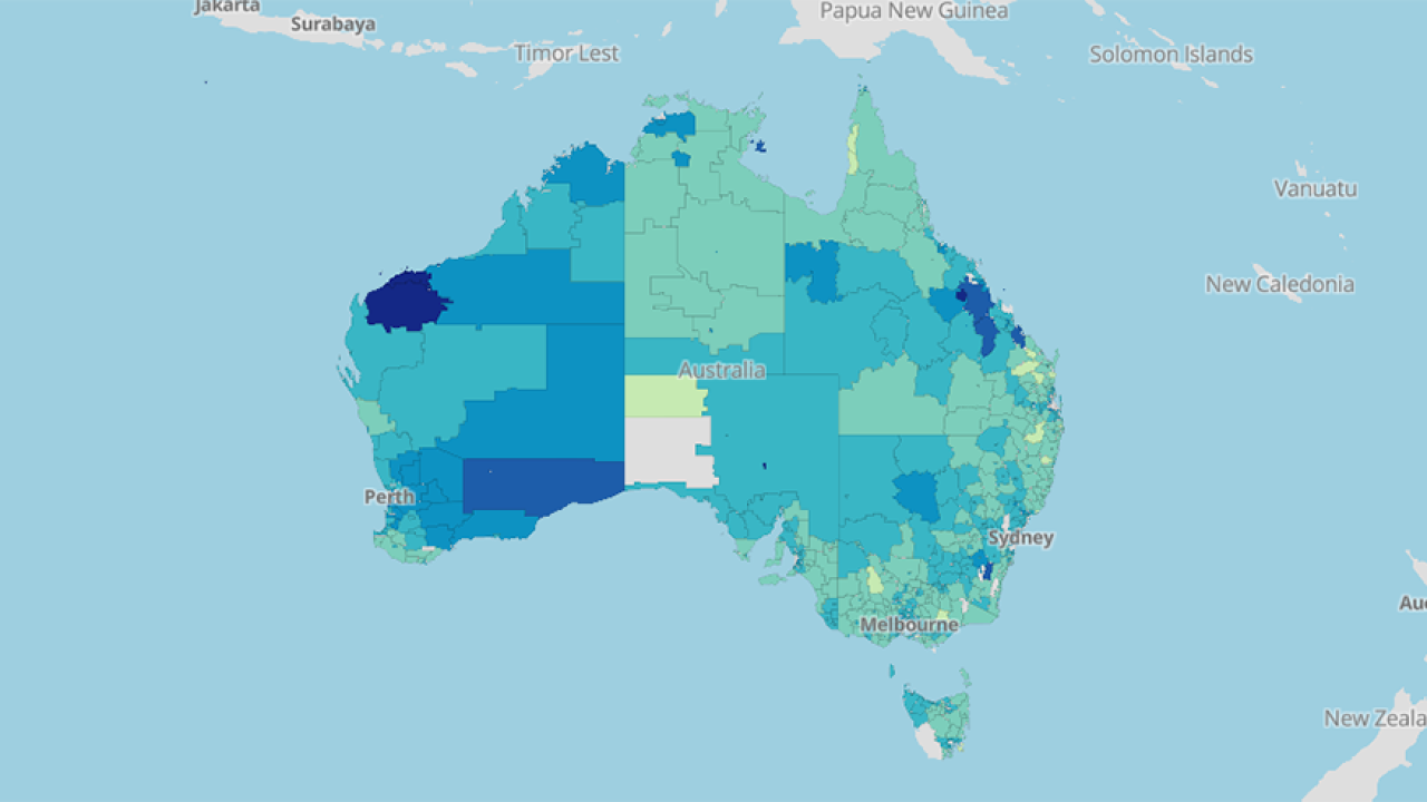 mapbox australia