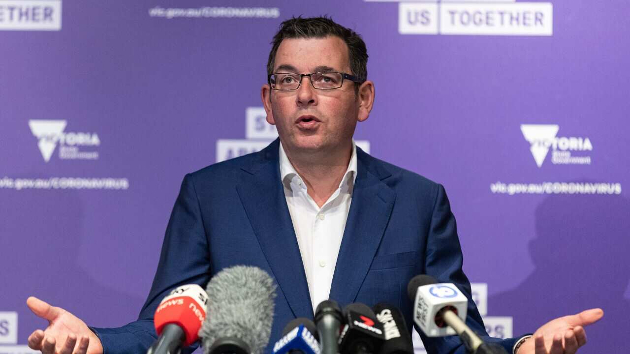 Victorian Premier Daniel Andrews.
