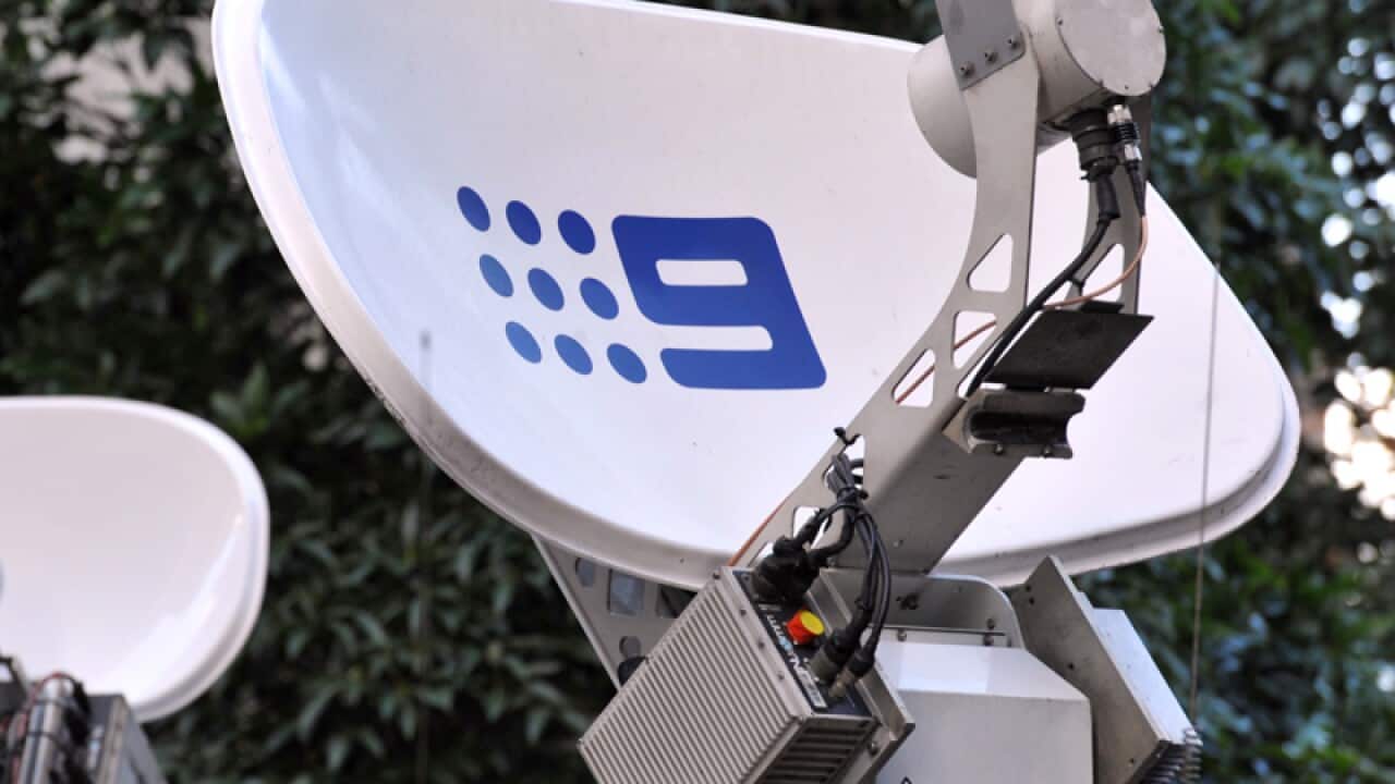 Channel Nine signage in Sydney