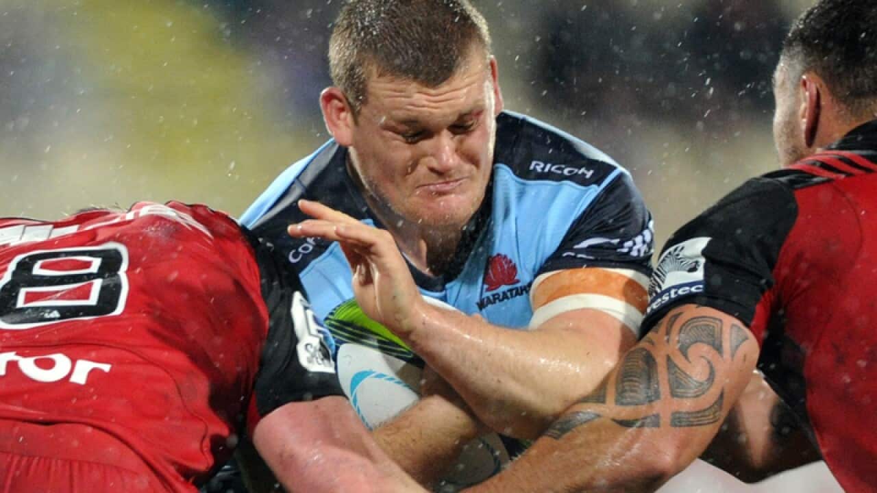Tom Robertson of the Waratahs