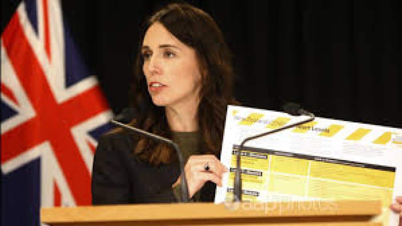 NZ Prime Minister during Coronavirus Lockdown - AAP