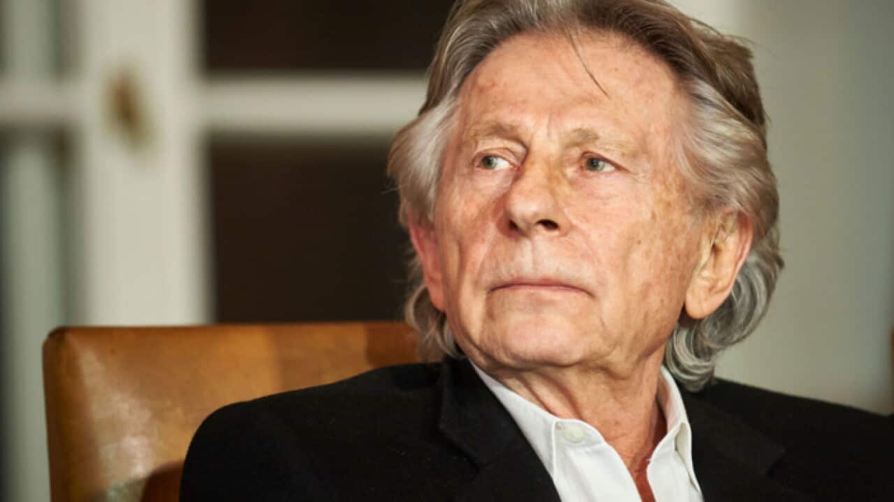 French-Polish film director Roman Polanski is seen during a press conference at the Bonarowski Palace Hotel on October 30, 2015 in Krakow, Poland.