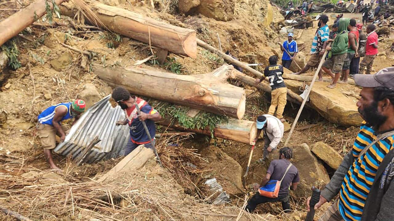 PAPUA NEW GUINEA LANDSLIDE