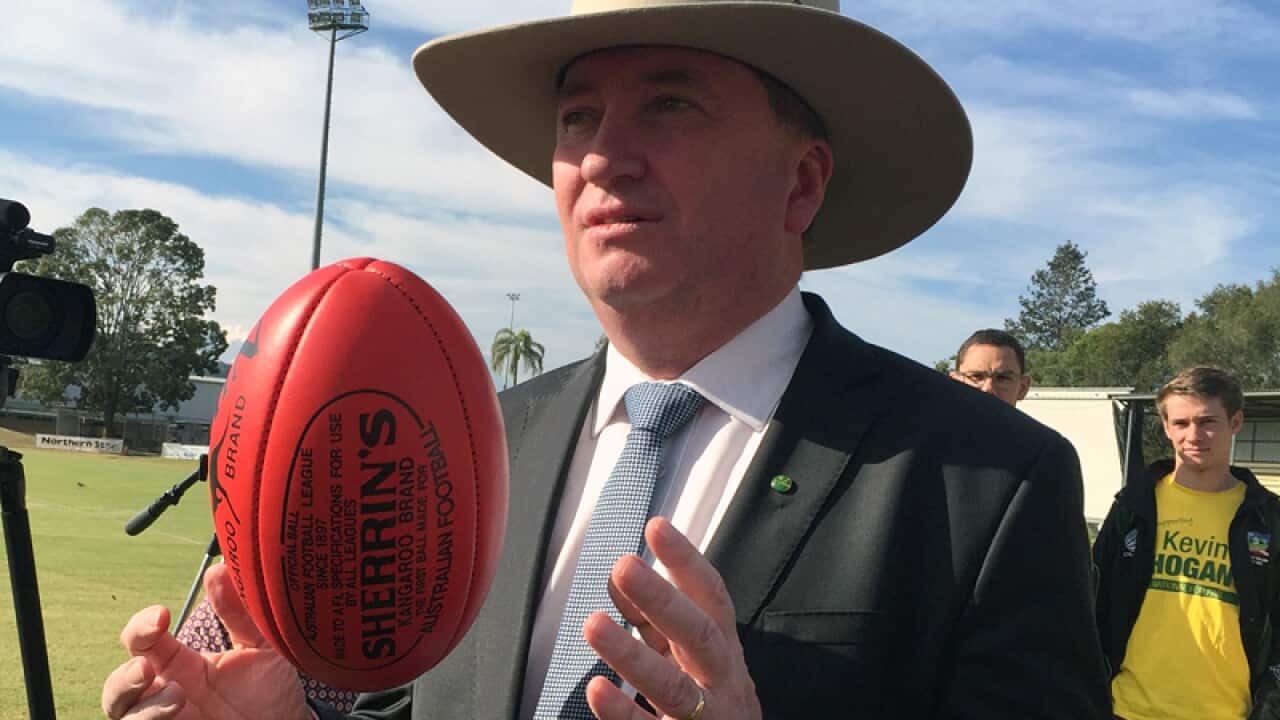 Australian Deputy Prime Minister Barnaby Joyce