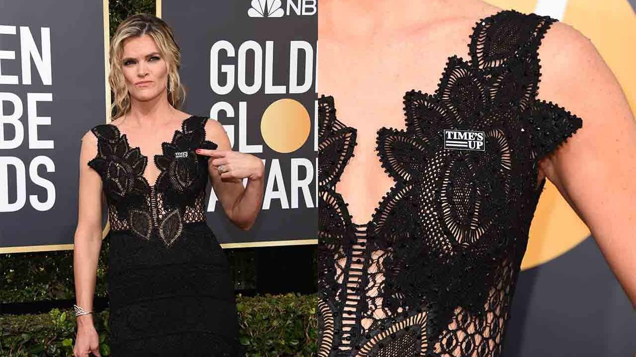 Missi Pyle attending the 75th Annual Golden Globes Awards held at the Beverly Hilton in Beverly Hills, in Los Angeles, CA, USA on January 7, 2018.