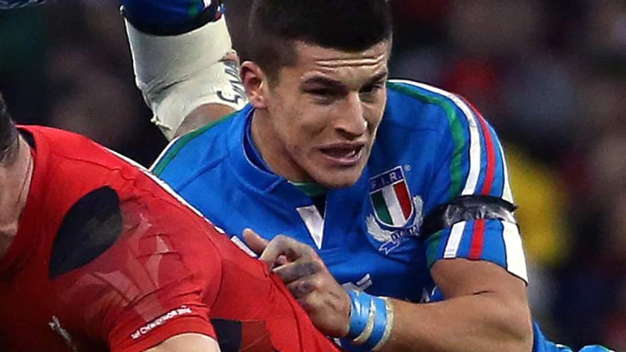 Tommaso Allan of Italy