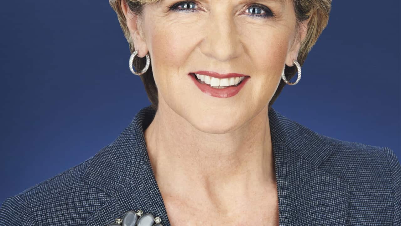 Australian Foreign Minister Julie Bishop.