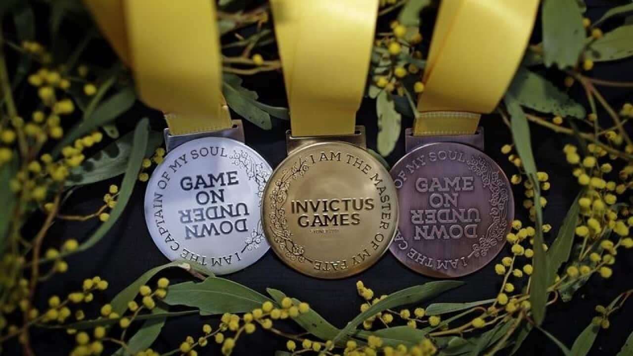 2018 Invictus Games medals