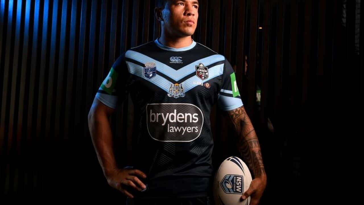 NSWRL ORIGIN JERSEY LAUNCH FRIZELL